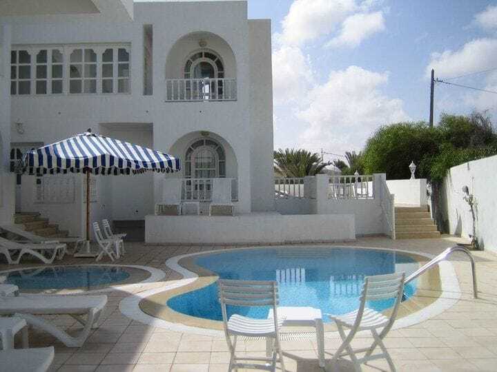 Hotel Flamingo Beach Mezraia Exterior foto